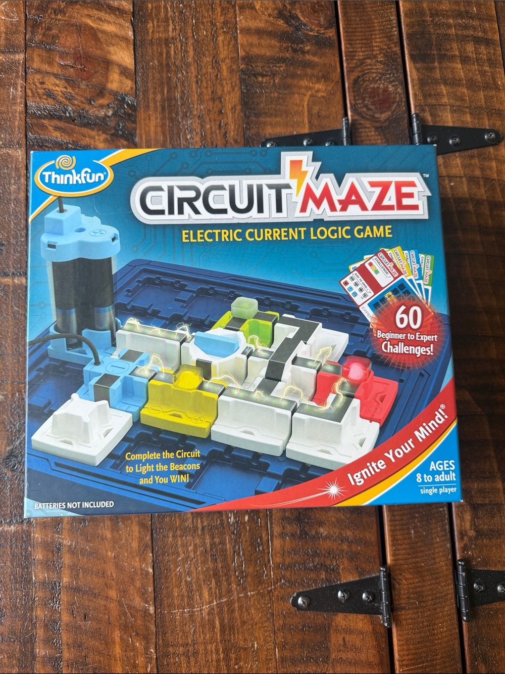 ThinkFun Circuit Maze Electric Current Logic Game STEM Puzzle Ages 8+